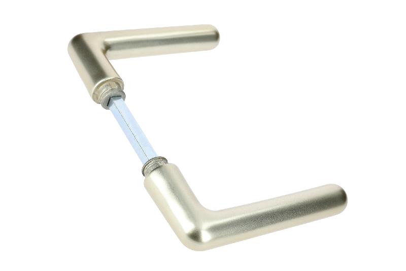 BÉQUILLE DOUBLE ALUMINIUM GOLF 1322 38/48 ARGENT - VACHETTE – 015302