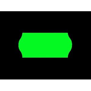 Boîte de 36 rouleaux - 54 000 étiquettes adhésives 26x12mm fluo vert permanent - Compatible pinces OPEN C8, S10 et METO_0