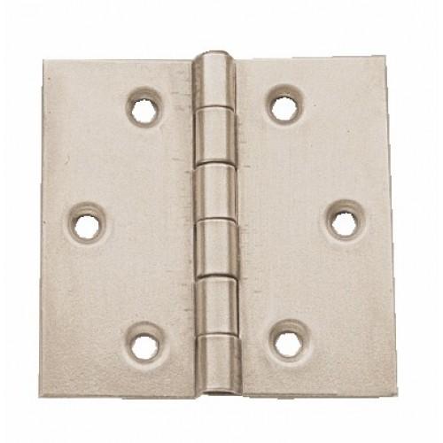 CHARNIÈRE CARRÉE DOUBLE FEUILLE 100X100MM BRICOZOR