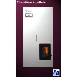 Chaudière à pellets 24 kW - réservoir d'eau 45 litres_0