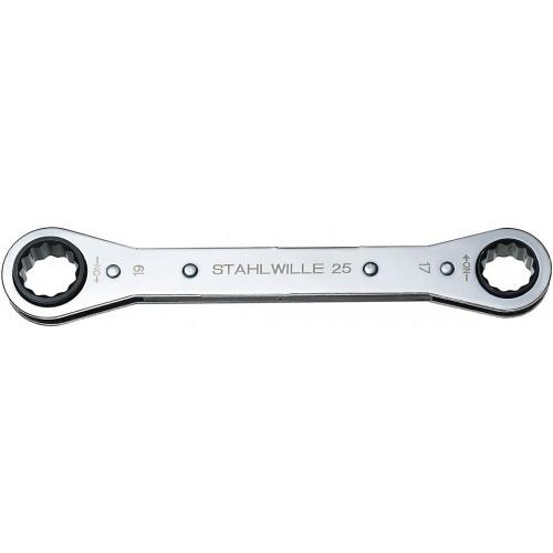 CLÉ POLYGONALE DOUBLE À CLIQUET - 12 X 13 MM STAHLWILLE