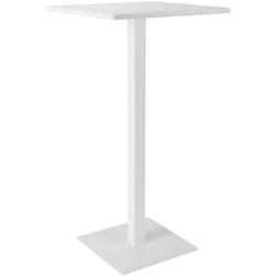 CLP Table Haute Sharon Blanc / Blanc - blanc Bois manufacturé 325096_0