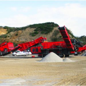 Concasseur à cône GIPO B3 GIGA - Production de sable et gravier concassés - Machine mobile et personnalisable_0