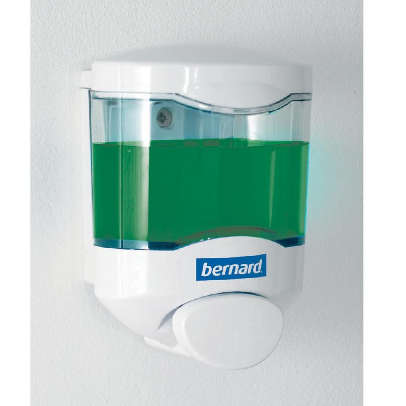 DISTRIBUTEUR À POUSSOIR DE SAVON LIQUIDE BERNARD PUSH 450 ML