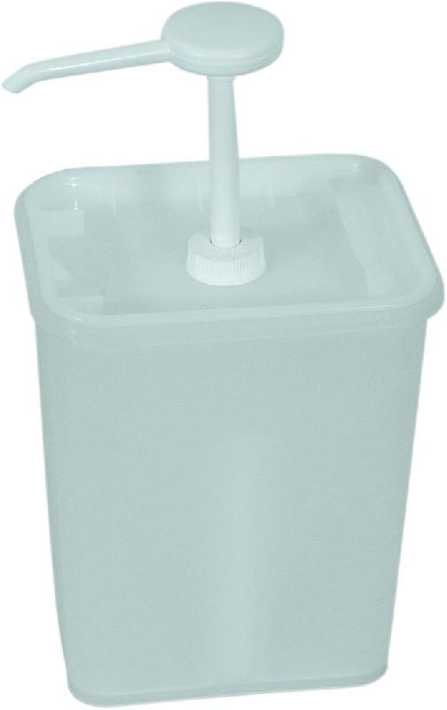 DISTRIBUTEUR DE SAUCE 3 LITRES, RÉCIPIENT 17 X 14 X 15.5CM, 30 ML/PORTION