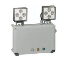 Éclairage de sécurité BAES à phares orientables 100% LED - batteries interchangeables_0