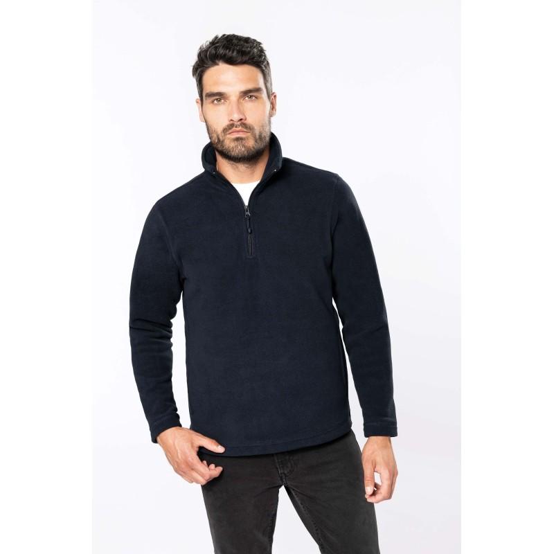 Enzo microfibre col zippé - veste de travail en micropolaire antiboulochage - K912_0