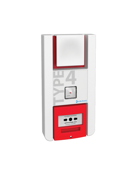 Équipement d’alarme de type 4 à pile lumineux - Risco - Classe S - 5.2 cd - Modèle TT4PL_0