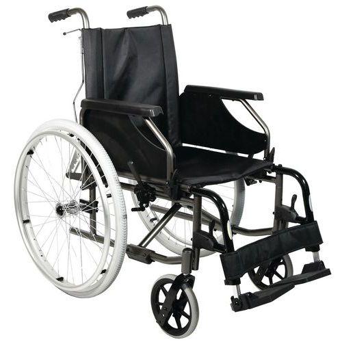 FAUTEUIL ROULANT DOSSIER FIXE NOIR - CONTACT SECURITE