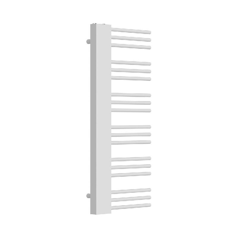 Helloshop26 - Radiateur sèche-serviettes chauffage salle de bain acier 120 x 50 cm blanc 03_0010406 - blanc 3000225206840_0