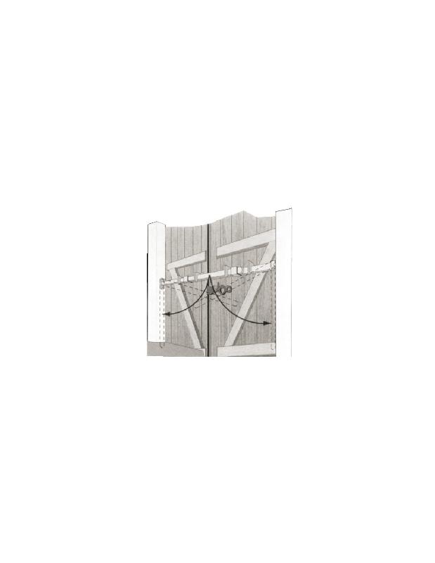 BARRE DE SÉCURITÉ DE VOLET N2 1M 20/1M40 - HERCULE - 4202