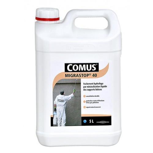 HYDROFUGE MINÉRAL INCOLORE - 20 LITRES - MIGRASTOP® 40 COMUS
