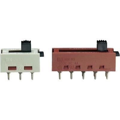 INTERRUPTEUR À GLISSIÈRE ARCOLECTRIC X24200AAAA 250 V/AC 10 A 2 X ON/ON/ON/ON 1 PC(S)