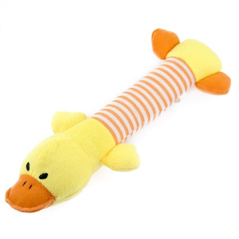Jouet Chien Canard Couineur – 2 Pièces, Peluche Douce Anti-stress, Pour Chien Petit, Moyen Ou Grand