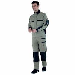 Lafont - Pantalon de travail FORAS Beige / Noir Taille 3XL - XXXL beige 3609702610608_0