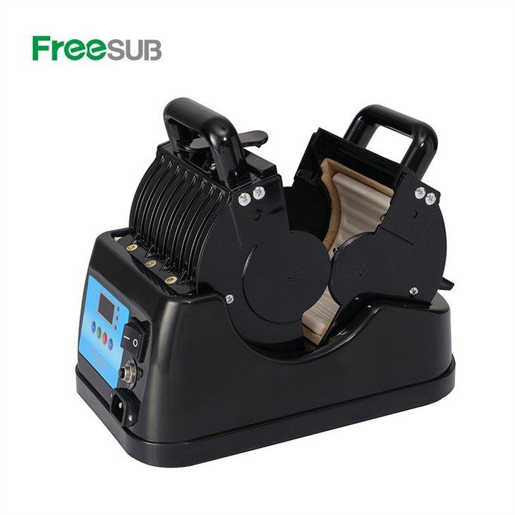 Machine de presse à chaud pour tasse à sublimation - FreeSUB - P6100 - Semi-automatique - Poids : 4.2 kg - Certification CE FCC_0
