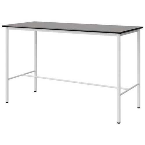 MANGE-DEB. MALIBU 180X80 4P STRAT BÉTON F186/NOIR BLC 9016