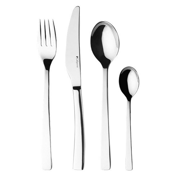 MÉNAGÈRE 120 PIÈCES EN INOX 18/10 - ASTRÉE MIROIR - GUY DEGRENNE