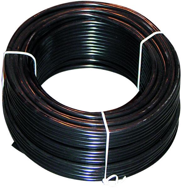 METRE DE FIL NOIR 4X1,5MM² PAR ROULEAU DE 50M