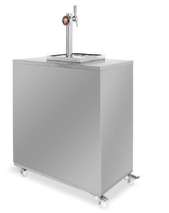 MEUBLE BAR MOBILE 1 BEC SUR ROULETTES AZER