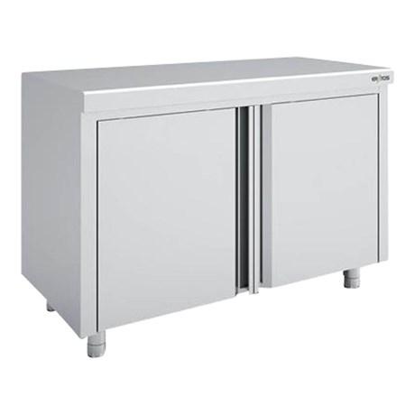 MEUBLE NEUTRE INOX PORTES BATTANTES MNB70-220C