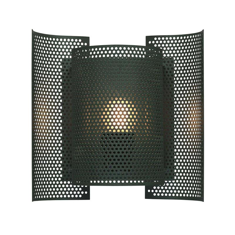 NORTHERN BUTTERFLY PERFORATED APPLIQUE, VERT FONCÉ