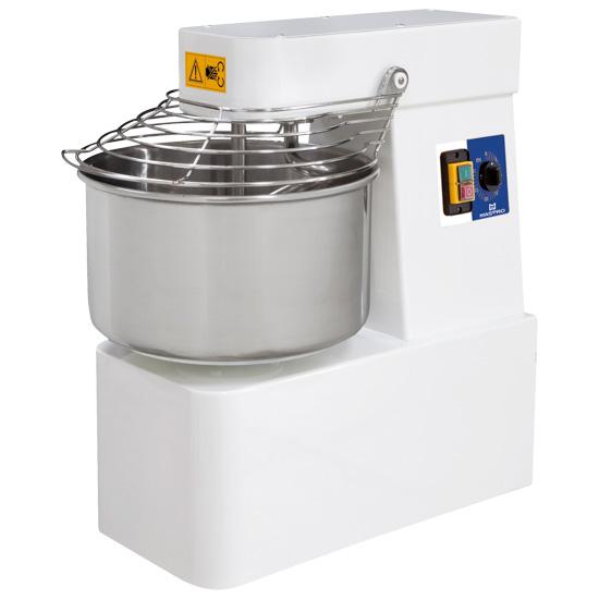 Pétrin à spirale 1 vitesse avec cuve 7l et capacité pâte 5 kg - PCBD0001/P_0
