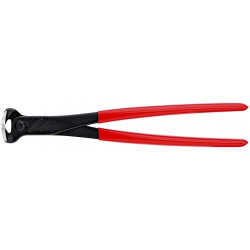 PINCE COUPANTE DE DEVANT DÉMULTIPLIÉE À TÊTE LARGE 200 MM - GAINAGE PVC ET FINITION POLIE KNIPEX