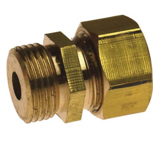 RACCORD BAGUE LAITON MÂLE Ø 12 Ø 12/17 BRICOZOR