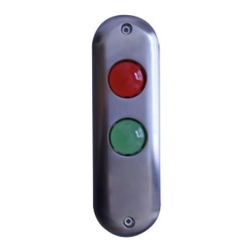 SIGNAL À LEDS VERTES / ROUGES SUR PLATINE - DSI100 IZYX