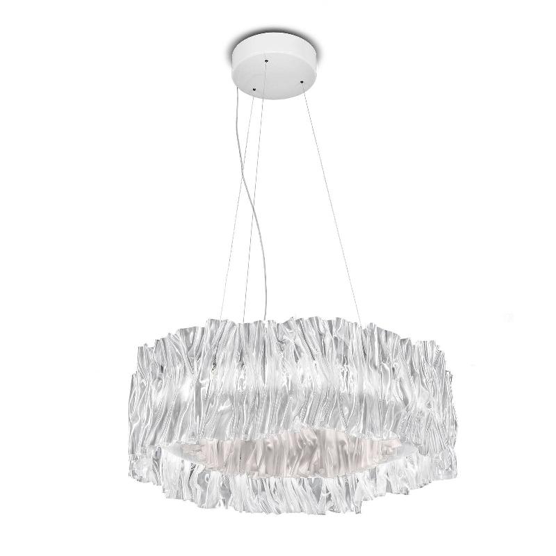 SLAMP ACCORDÉON SUSPENSION LED BLANCHE 2 700 K