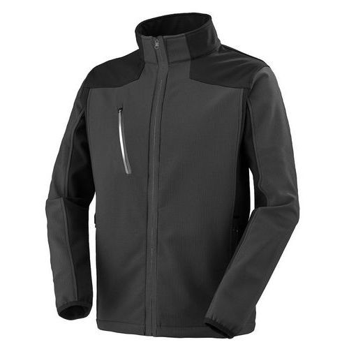 SOFTSHELL CAUCASE GRIS CHARCOAL / NOIR XL - CEPOVETT SAFETY