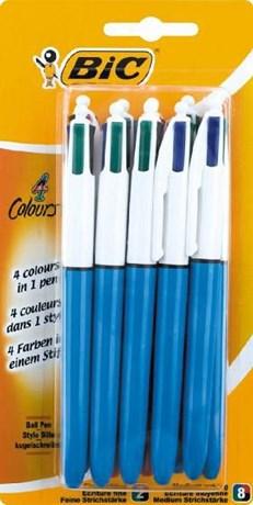 STYLO BIC 4 COULEURS (VENDU PAR 10)