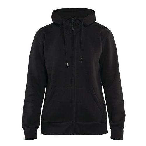 SWEAT ZIPPÉ À CAPUCHE FEMME NOIR TAILLE XXXL - BLAKLADER