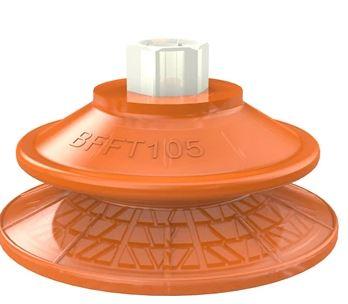 Ventouse ronde BFFT105P - Polyuréthane - 60/60/30 - Spéciale tôles métal huilées_0
