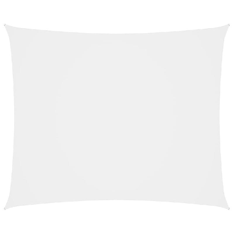 VidaXL Voile de parasol Tissu Oxford rectangulaire 5x7 m Blanc Modèle Riviera Soleil Plus - blanc 135275_0