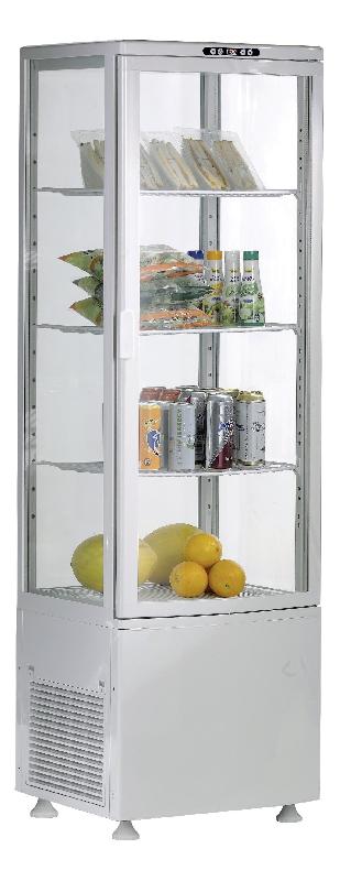 Vitrine réfrigérée type pâtisserie 235L couleur blanche L2G_0