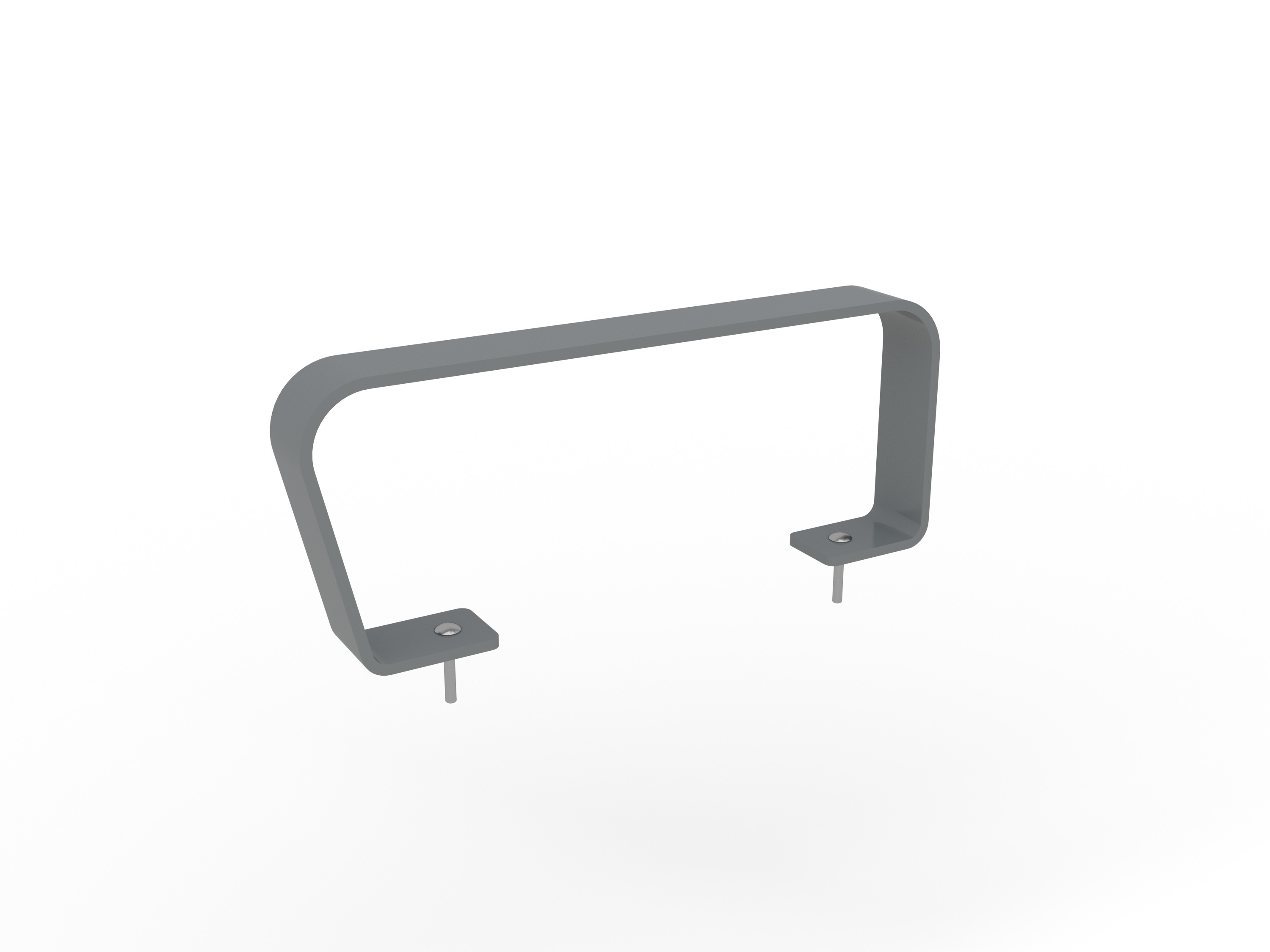Accoudoir pour mobilier urbain – Armrest f Bench réf 8080137 – Hags, montage 1h, dimensions 645x75x260 mm_0