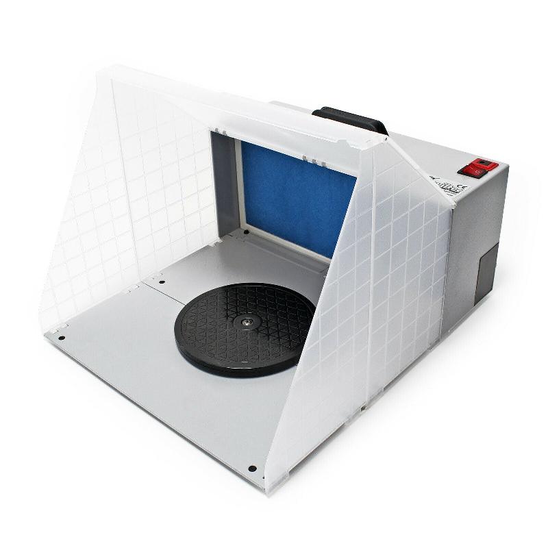 Cabine d'aspiration pour peinture aérographe - 3m³/min - Ventilateur silencieux 230V - Réf. 16_0002213_0