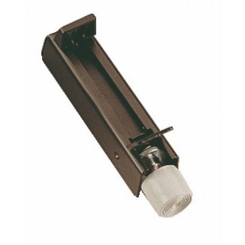 ARRÊT DE PORTE À PIED - ACIER PROFILÉ - FIXATION INVISIBLE - BRONZE BRICOZOR