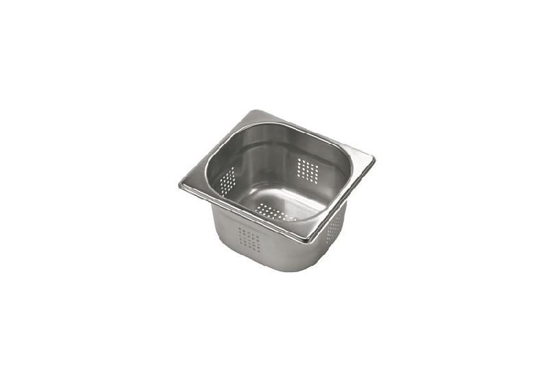 BAC GASTRO INOX 1/6 PERFORÉ - H 150 MM