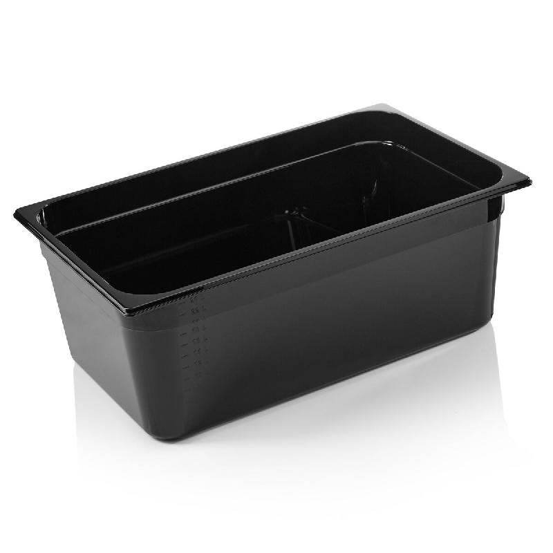 Bac GN 1/1 polycarbonate H 200 mm 26,4 ltr noir GN 96 - Was Germany - 4044925147446_0