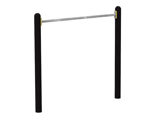 Barre abdominal de traction en acier peint - Fixation par scellement ou sur platine_0