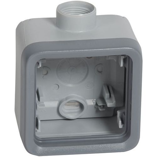 BOÎTIER À PRESSE PLEXO COMPOSABLE IP55 GRIS - LEGRAND
