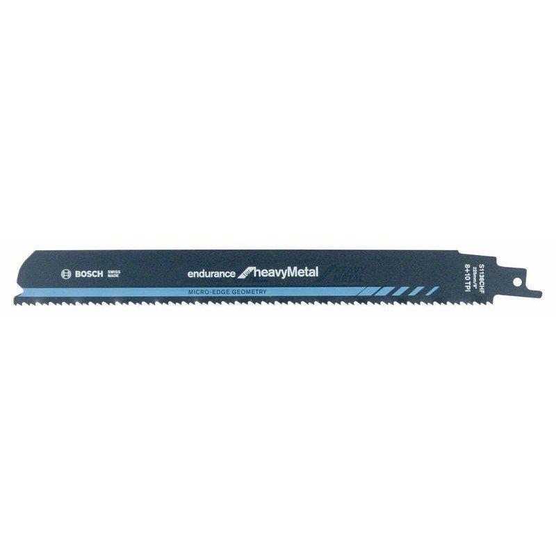 LAMES DE SCIE SAUTEUSE S 1136 CHF ENDURANCE FOR HEAVY METAL - BOSCH - 2608657526