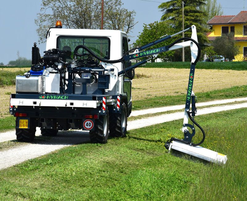 Buddy broyeur d'accotement - hymach - châssis autoportant et réglable en hauteur_0