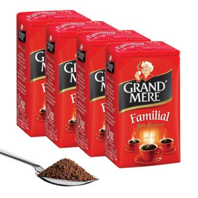 Café moulu Grand Mère Familial, 100% robusta, 4 x 250 g_0