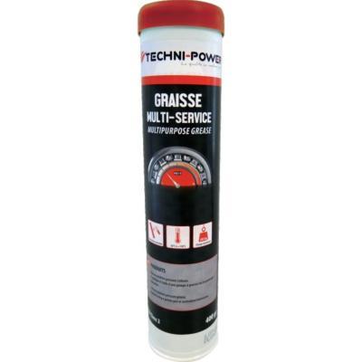 Cartouche de graisse multi-service - lubrification roulements, articulations, cardans - Techni-Power_0