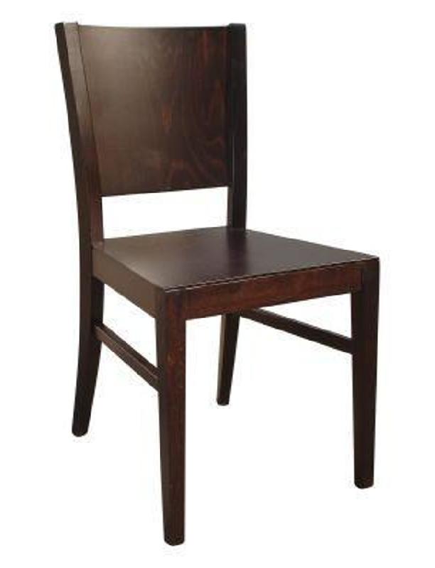 Chaise Kate - assise et dossier en bois_0