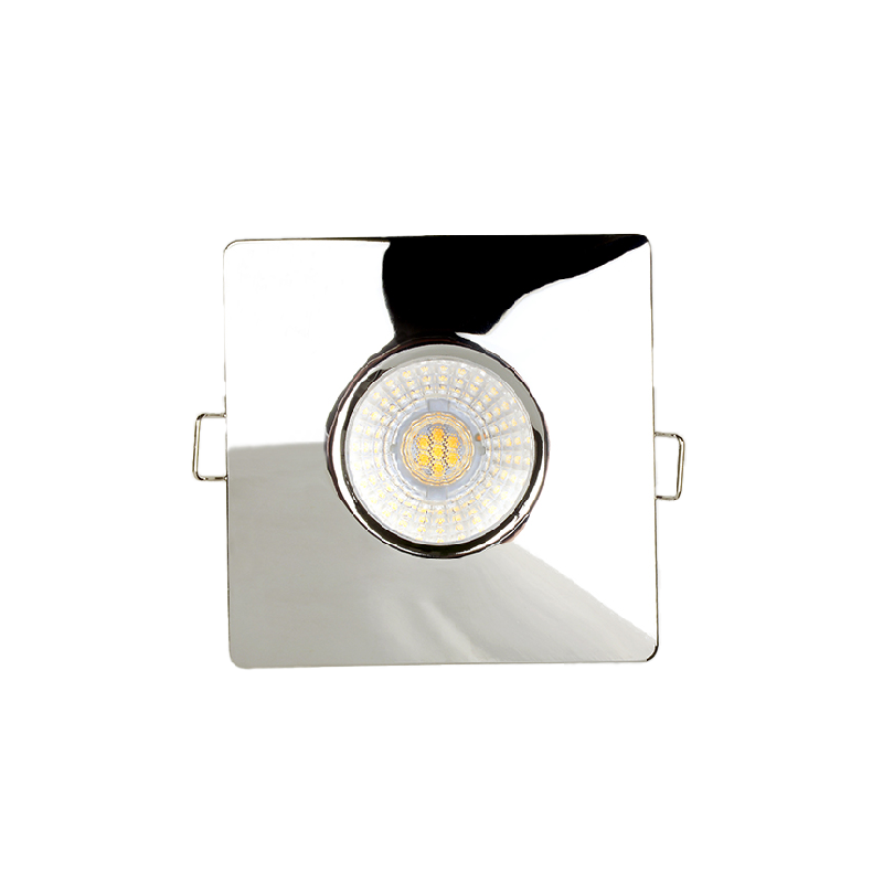 Collerette Chrome carrée magnétique pour ONE TELES ANDRO - SB003PC - SOLUM_0